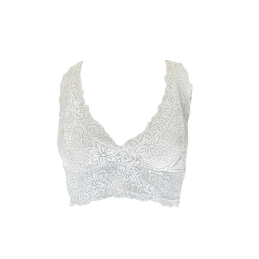 coquette lace bralette